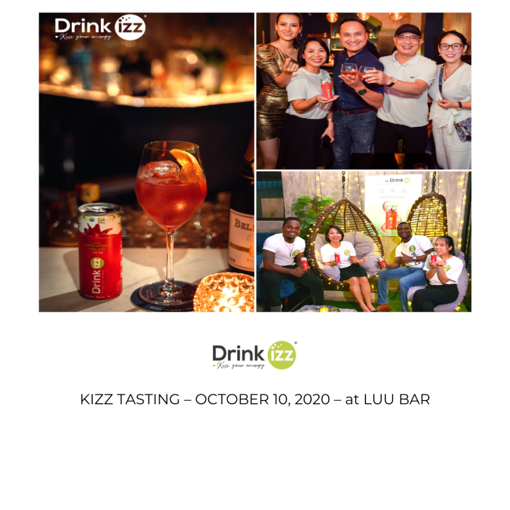 Sự Kiện Drinkizz || Kizz Tasting | 11.9.2020 - Học Pha Chế Nước O.N.E & Rượu Tại Lưu Bar