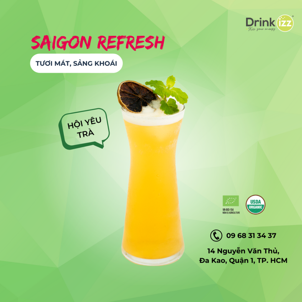 Tươi mát, sảng khoái với Saigon Refresh!