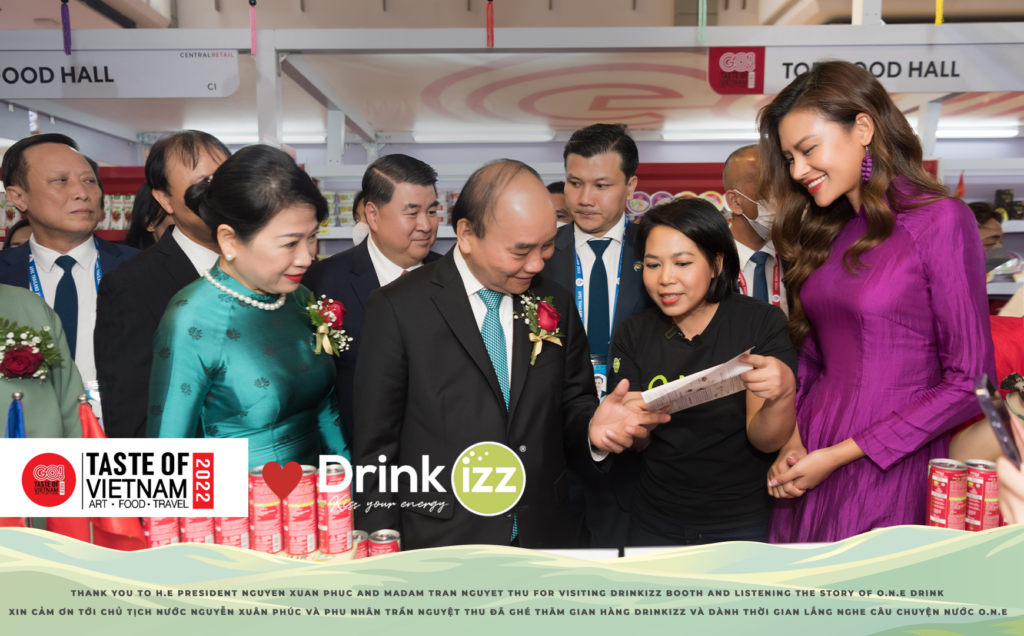 Drinkizz Tham Gia Sự Kiện Tuần Hàng Việt Nam tại Thái Lan 2022